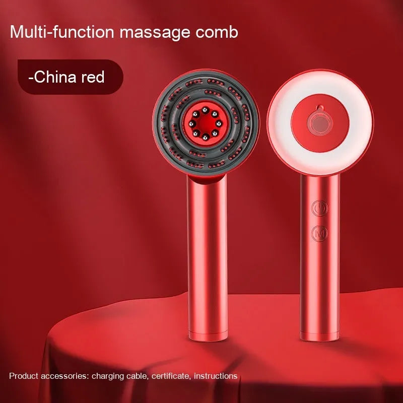 Fluffy Comb Scalp Massager Infrared Hair Care And Beauty - Bellarte Enchanté Fluffy Comb Scalp Massager Infrared Hair Care And Beauty